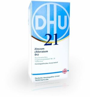 Biochemie Dhu 21 Zincum Chloratum D12 Tabletten 420  Tabletten