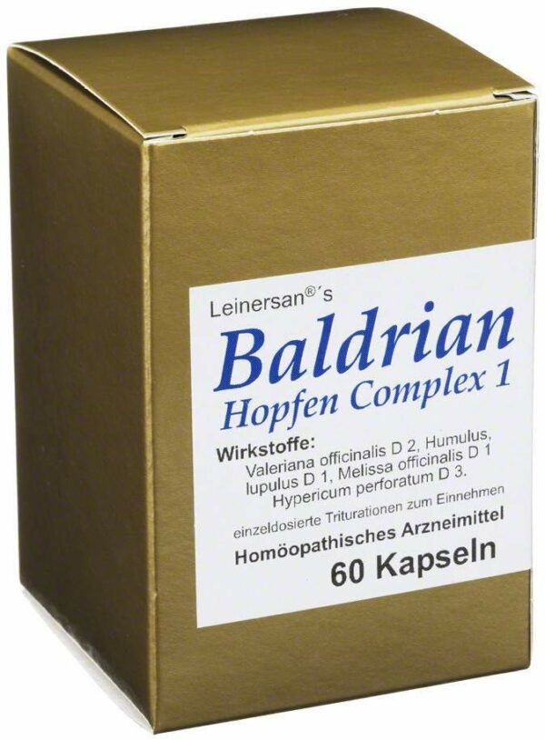 Leinersan Baldrian Hopfen Complex 1 60 Kapseln