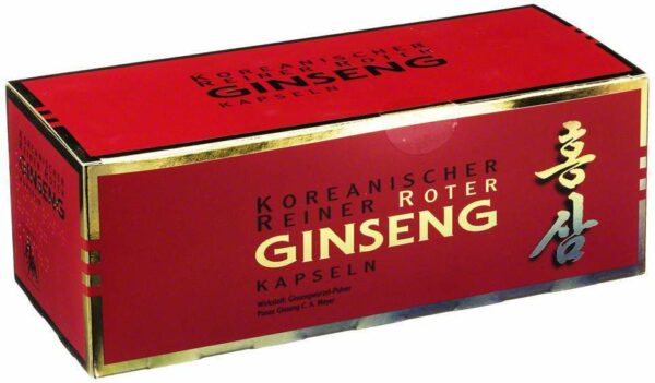 Roter Ginseng 600 Kapseln 300 mg