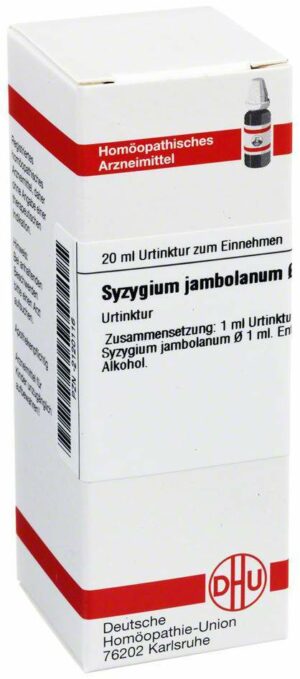 Syzygium Jambolanum Urtinktur D1 20 ml Dilution