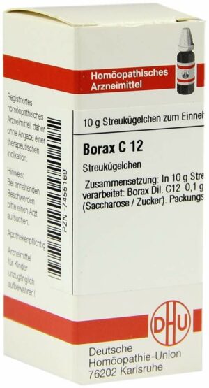 Borax C 12 Globuli