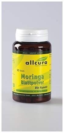 Moringa Blattpulver Bio Kapseln