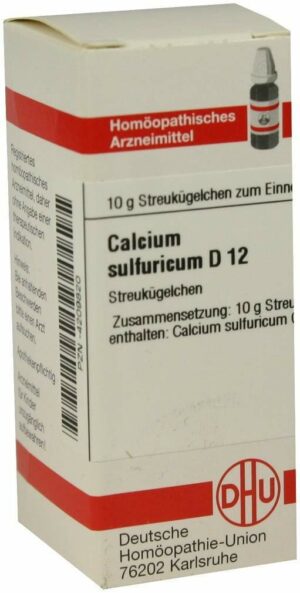 Calcium Sulfuricum D12 10 G Globuli