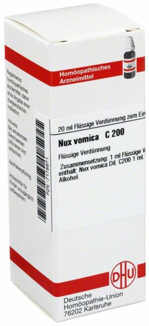 Nux Vomica C200 Dilution 20 ml Dilution