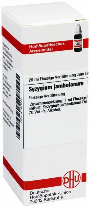 Syzygium Jambolanum D2 Dilution 20 ml Dilution