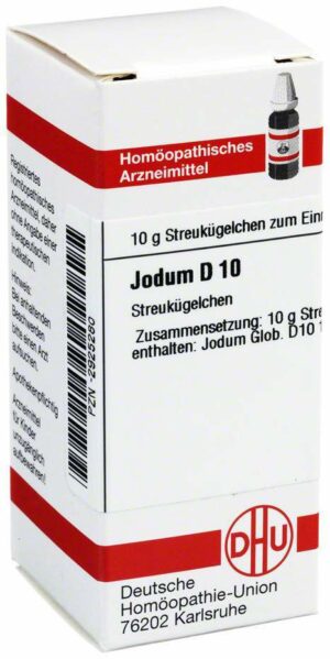 Jodum D 10 Globuli