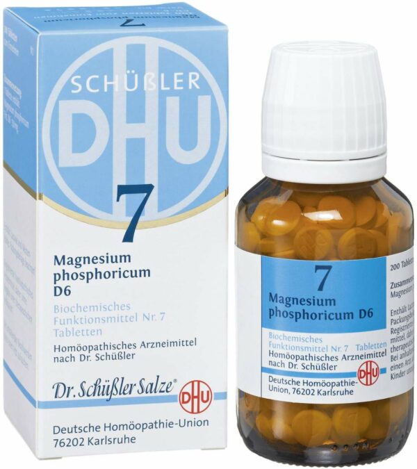 Biochemie DHU Nr. 7 Magnesium phosphoricum D6 200 Tabletten