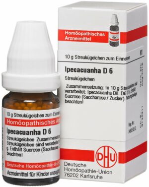 Ipecacuanha D6 10 G Globuli