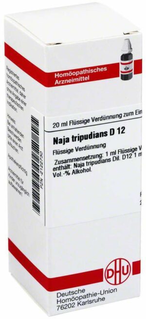 Naja Tripudians D 12 Dilution  20 ml