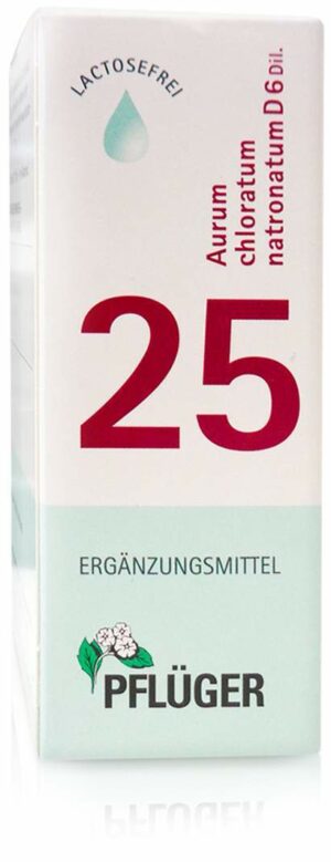 Biochemie Pflüger 25 Aurum Chloratum Natronatum D6 30 ml Tropfen