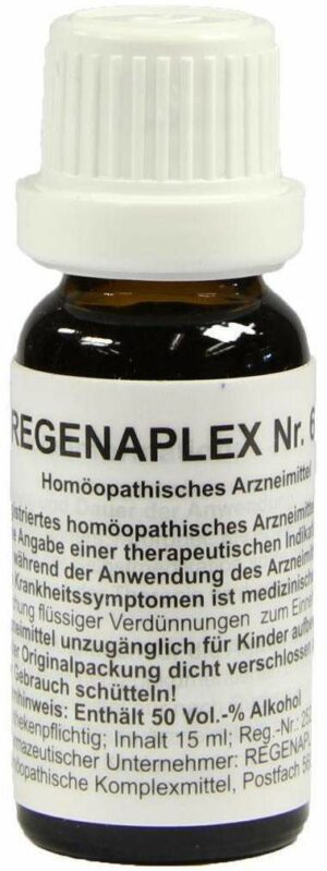 Regenaplex 6 Tropfen 15 ml Tropfen