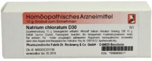 Natrium Chloratum D 30 Globuli 10 G