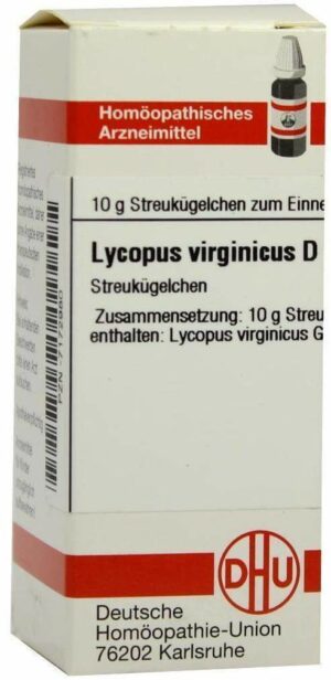 Lycopus Virg. D12 10 G Globuli