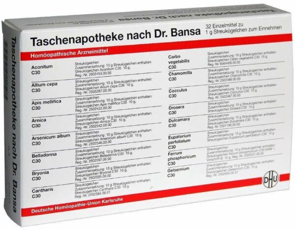 Dhu Taschenapotheke Nach Dr Bansa