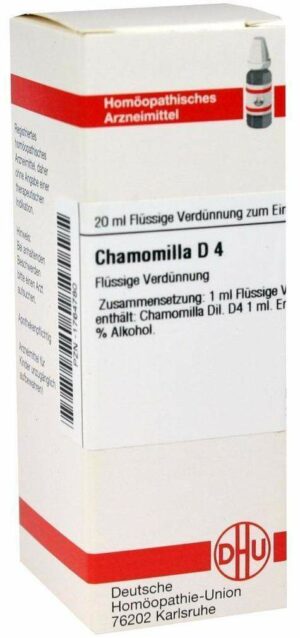 Dhu Chamomilla D4 Dilution