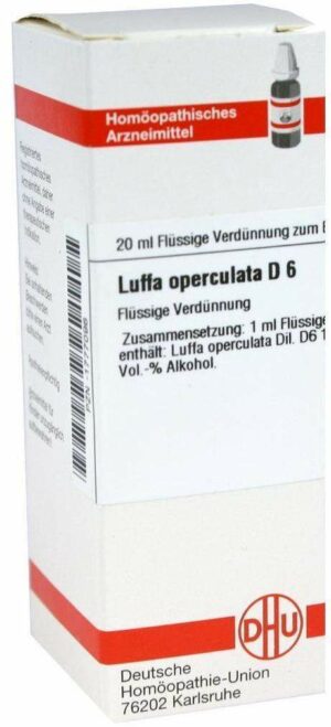 Luffa Operculata D6 Dhu 20 ml Dilution