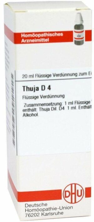 Thuja D4 20 ml Dilution