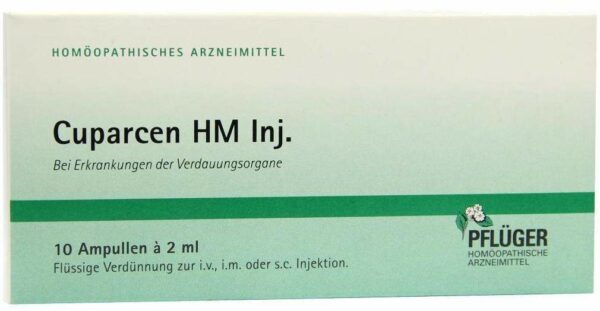 Cuparcen Hm 10 X 2 ml Ampullen