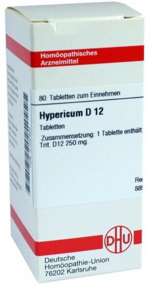 Hypericum D 12 80 Tabletten