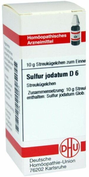 Dhu Sulfur Jodatum D6 Globuli