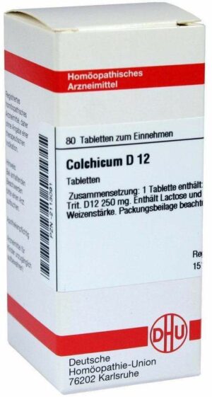 Colchicum D12 80 Tabletten