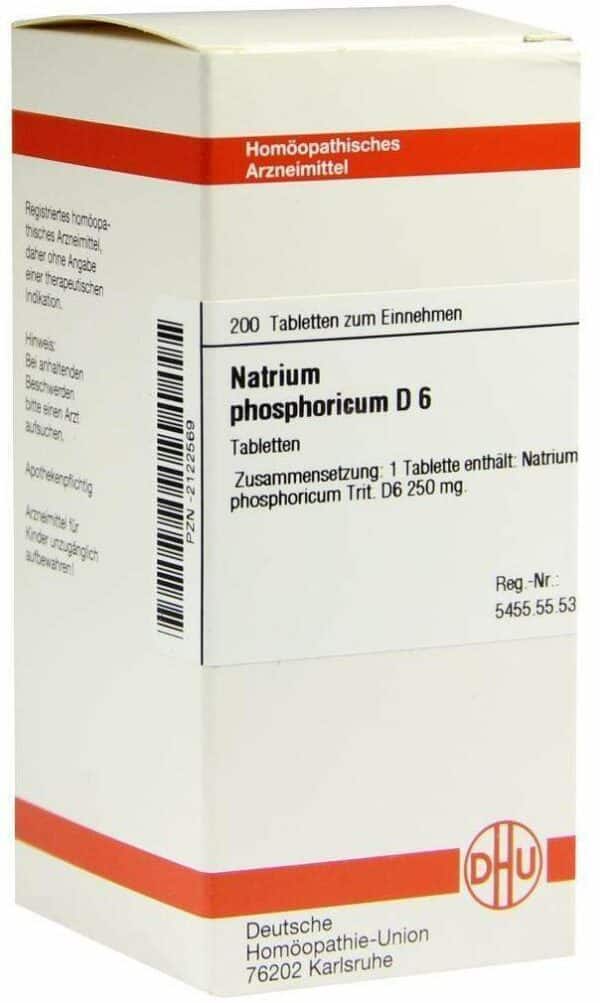 Natrium Phosphoricum D6 200 Tabletten