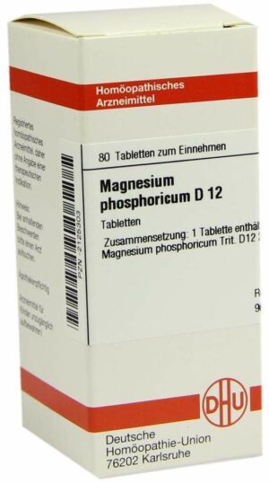 Magnesium Phosphoricum D12 Dhu 80 Tabletten