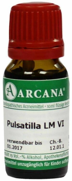 Arcana Pulsatilla 6 Lm Dilution Verdünnung 10ml