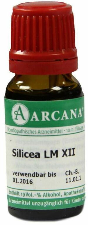 Silicea Lm 12 Dilution 10 ml