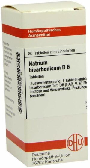 Natrium Bicarbonicum D 6 Tabletten