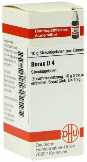 Borax D4 10 G Globuli