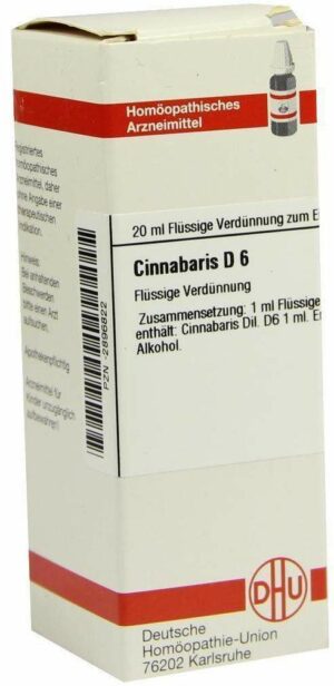 Cinnabaris D 6 Dilution