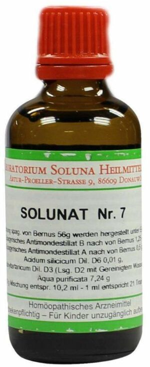 Solunat Nr.7 50 ml Tropfen