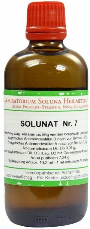 Solunat Nr.7 100 ml Tropfen