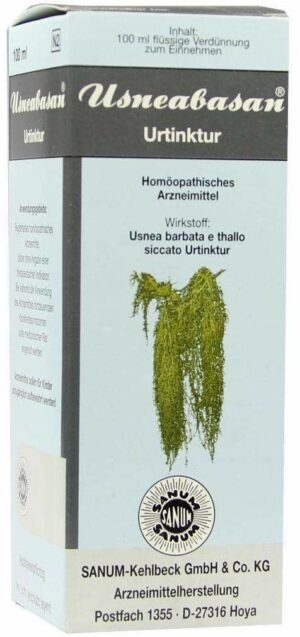 Usneabasan Urtinktur 100 ml Tropfen