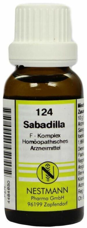 Sabadilla F Komplex Nr. 124 50 ml Dilution