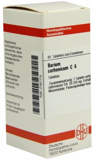 Barium Carbonicum C 6 Tabletten