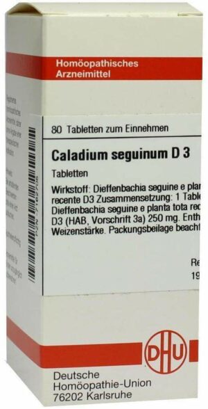 Caladium Seguinum D 3 Tabletten