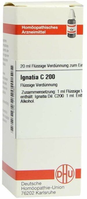 Dhu Ignatia C200 Dilution