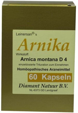 Arnika Montana D4 Kapseln 60 Stück