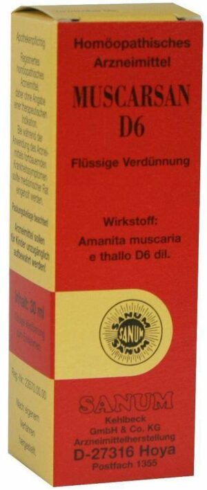 Muscarsan D6 30 ml Tropfen