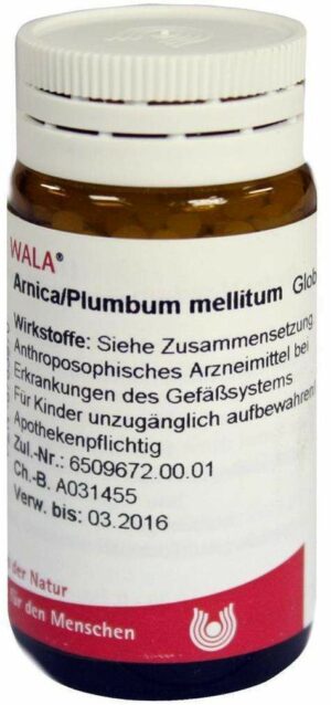 Wala Arnica Plumbum Mellitum Globuli