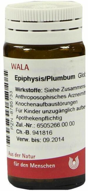 Wala Epiphysis Plumbum Globuli 20 G