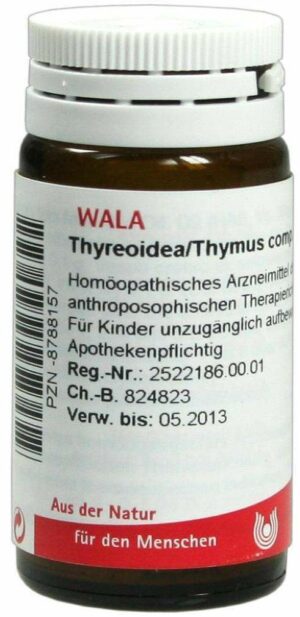 Wala Thyreoidea Thymus Comp. 20 G Globuli