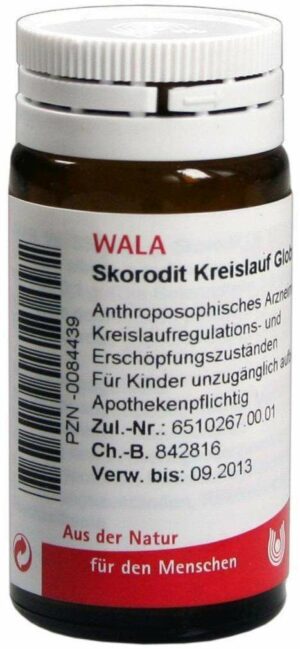 Skorodit Kreislauf 20 G Globuli Velati