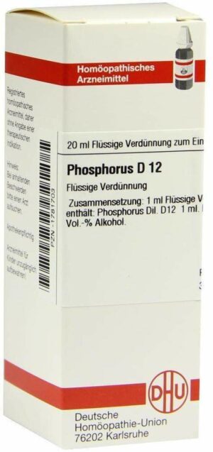 Phosphorus D 12 20 ml Dilution