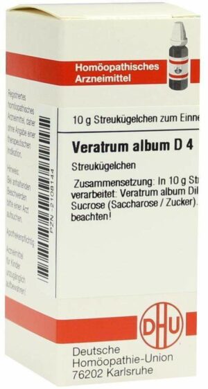 Veratrum Album D4 10 G Globuli