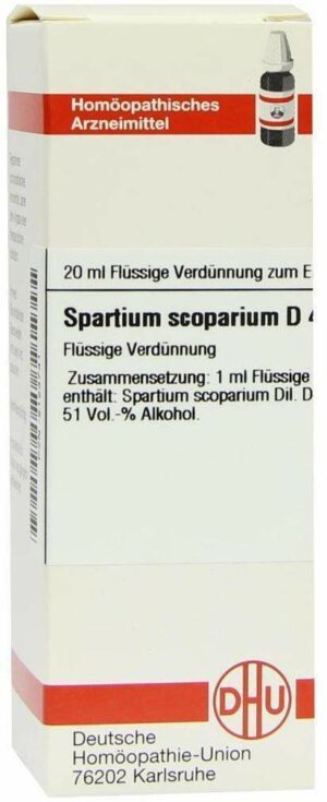 Spartium Scoparium D 4 20 ml Dilution