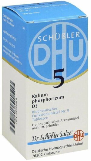 Biochemie Dhu 5 Kalium Phosphoricum D3 200 Tabletten