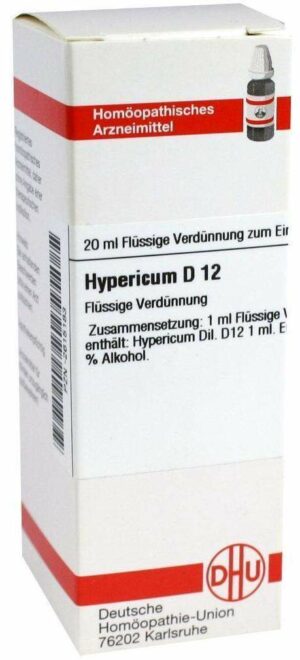 Hypericum D 12 20 ml Dilution